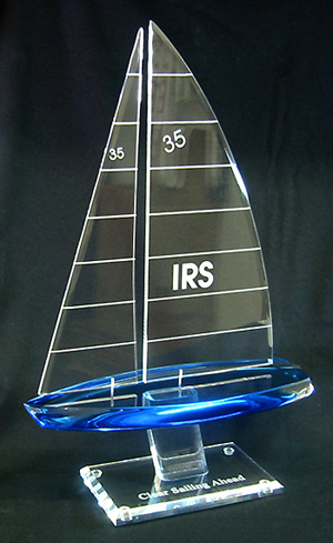 Acrylic Sailboat